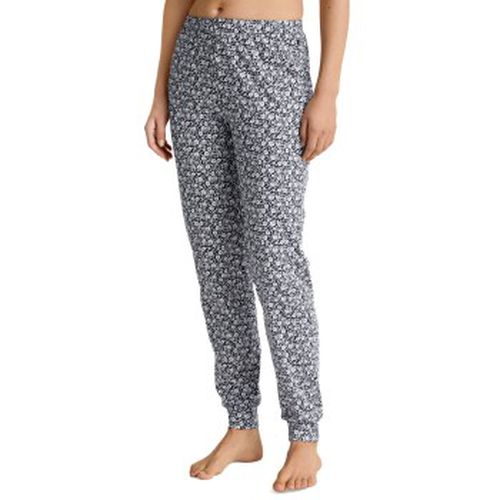 Favourites Lavender Pyjama Pants Marine gemustert Baumwolle Small Damen - Calida - Modalova