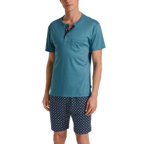 Relax Choice 3 Short Pyjamas Blau/Blau Baumwolle Small Herren - Calida - Modalova