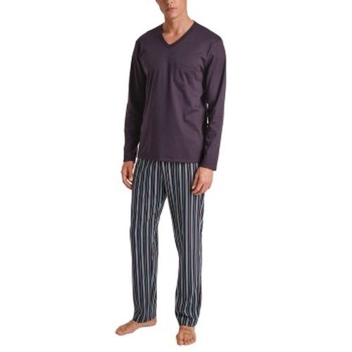 Relax Streamline 5 Pyjama Pflaume Baumwolle Small Herren - Calida - Modalova