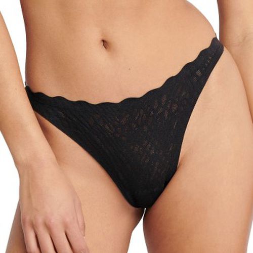 ZERO Feel Bliss String Brief Schwarz Small Damen - Sloggi - Modalova