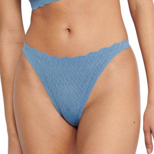 ZERO Feel Bliss String Brief Hellblau Medium Damen - Sloggi - Modalova