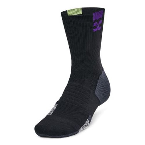 ArmourDry Playmaker Mid Crew Sock Schwarz Polyester Medium - Under Armour - Modalova