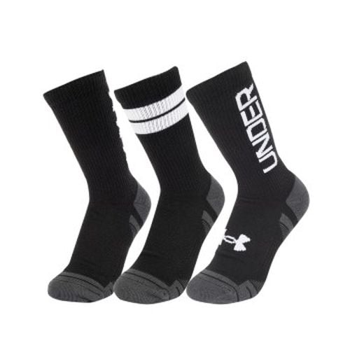 P Performance Tech Nov Crew Socks Schwarz Polyester Medium - Under Armour - Modalova