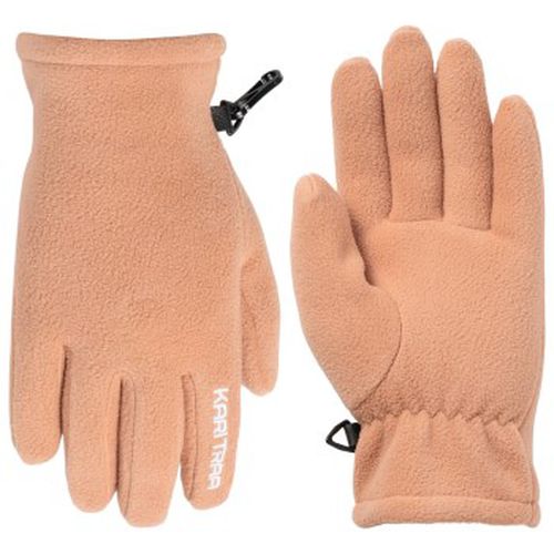 Fleece Glove Hellbraun Polyester Small - Kari Traa - Modalova