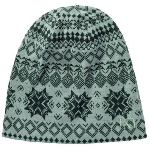 Vilma Beanie Grün Merinowolle One Size Damen - Kari Traa - Modalova