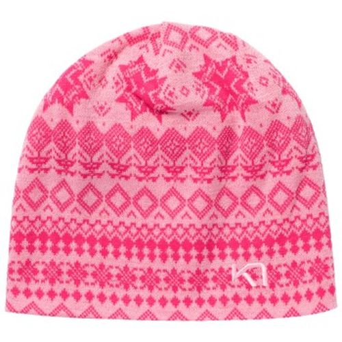 Vilma Beanie Rosa Merinowolle One Size Damen - Kari Traa - Modalova