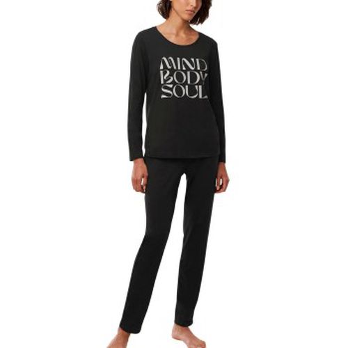 Long Sleeve Pyjama Set Schwarz Baumwolle 40 Damen - Triumph - Modalova