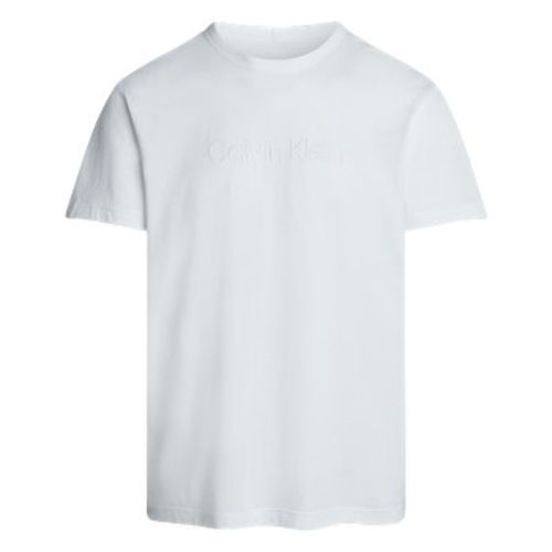 Logo Cotton Tee Weiß Baumwolle Small Herren - Calvin Klein - Modalova