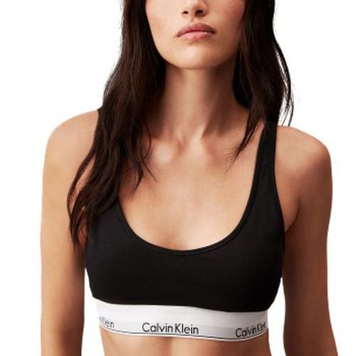 BH Modern Cotton Lightly Lined Bralette Schwarz Medium Damen - Calvin Klein - Modalova