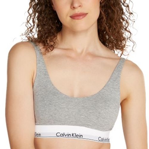 BH Modern Cotton Lightly Lined Bralette Grau Medium Damen - Calvin Klein - Modalova