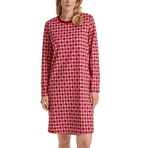 Family And Friends Short Nightdress Rot Baumwolle Small Damen - Calida - Modalova