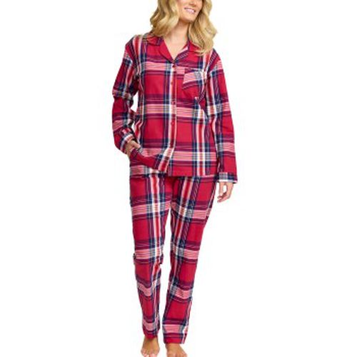 Cotton Flannel Pyjamas Rot Muster Baumwolle Small Damen - Damella - Modalova