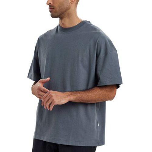 Oversize Tee Dunkelgrau Ökologische Baumwolle Small Herren - Resteröds - Modalova