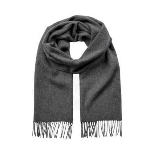 Wool Scarf Grau Wolle One Size Herren - Resteröds - Modalova