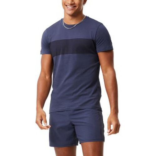 T-shirt Stripe Marine Small Herren - Björn Borg - Modalova