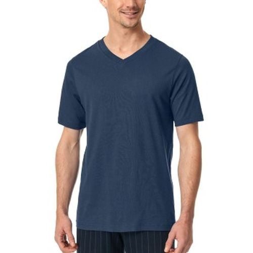 Mix and Relax V-neck Short Sleeve Blau Baumwolle Small Herren - Schiesser - Modalova