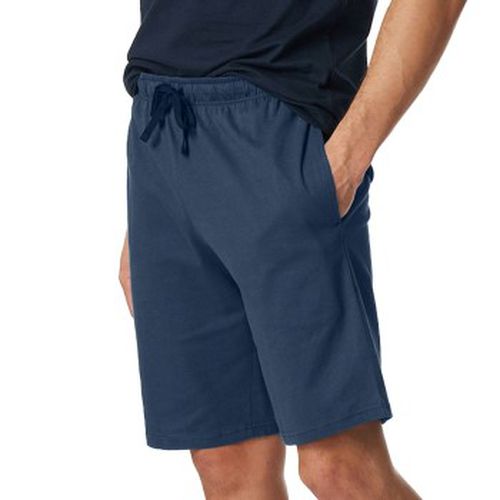 Mix and Relax Cotton Bermuda Shorts Blau Baumwolle Small Herren - Schiesser - Modalova