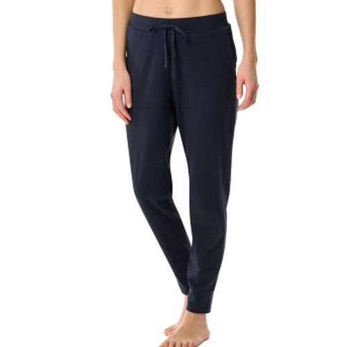 Mix and Relax Long Cuffs Pants Dunkelblau Baumwolle Small Damen - Schiesser - Modalova