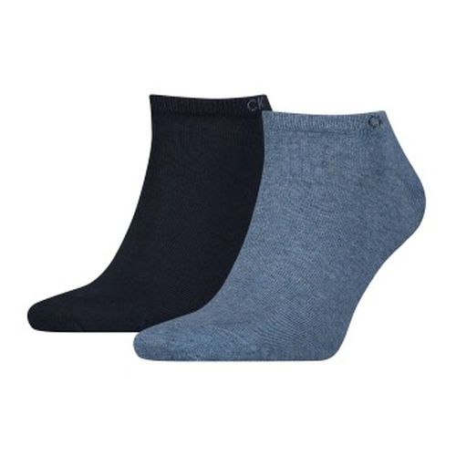 Calvin Klein 2P Men Sneaker Socks Jeansblau Gr 39/42 Herren - Calvin Klein Legwear - Modalova