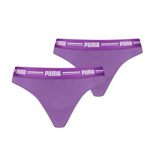 P Logo Waistband String Lila Small Damen - Puma - Modalova