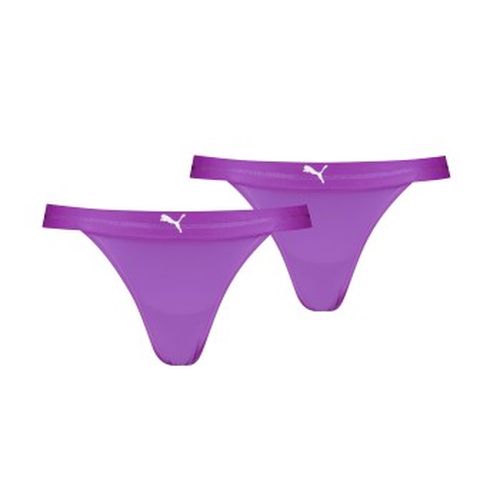 P Tanga String Lila Polyamid Small Damen - Puma - Modalova