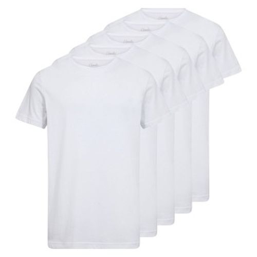 P Cotton T-Shirt Weiß Baumwolle Small Herren - Claudio - Modalova