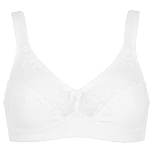 BH Felice Soft Bra Weiß Baumwolle A 100 Damen - Damella - Modalova