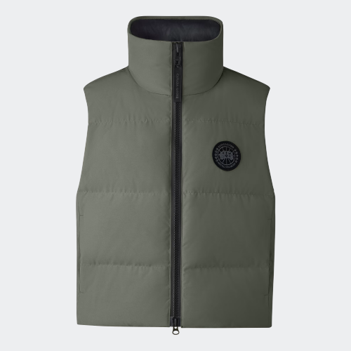 Kurze Grandview Weste mit schwarzem Label (Weiblich, , L) - Canada Goose - Modalova