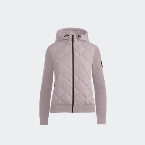 HyBridge® Steppstrick-Kapuzenjacke mit Black Label (Weiblich, , L) - Canada Goose - Modalova