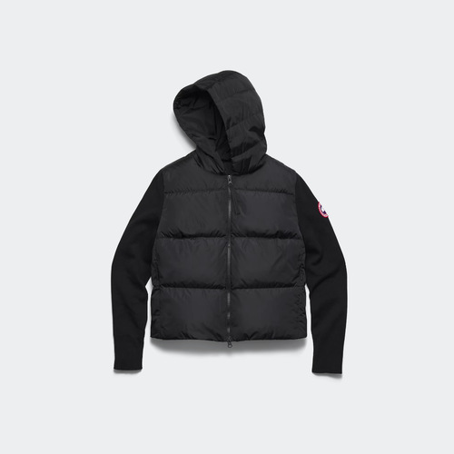 Giubbino largo con cappuccio in maglia trapuntata HyBridge® (Donna, , XS) - Canada Goose - Modalova