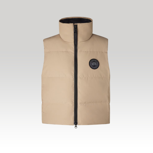 Grandview Cropped Vest Black Label (Women, , XS) - Canada Goose - Modalova