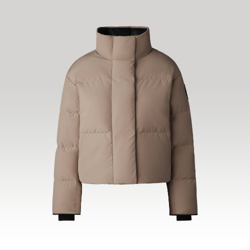 Kurze Grandview Jacke mit schwarzem Label (Weiblich, , M) - Canada Goose - Modalova