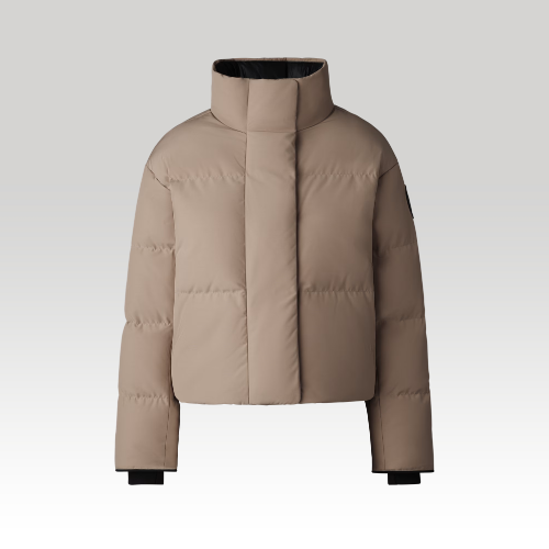 Kurze Grandview Jacke mit schwarzem Label (Weiblich, , L) - Canada Goose - Modalova