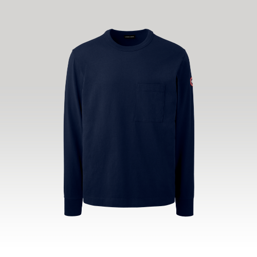 Gladstone Long Sleeve T-Shirt (Men, , L) - Canada Goose - Modalova