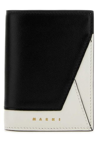 Marni Two-tone Leather Wallet - Marni - Modalova