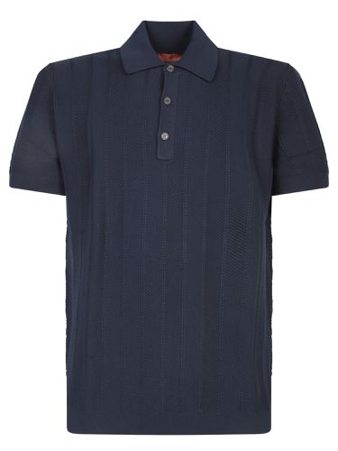 Zigzag Jacquard Polo Shirt - Missoni - Modalova