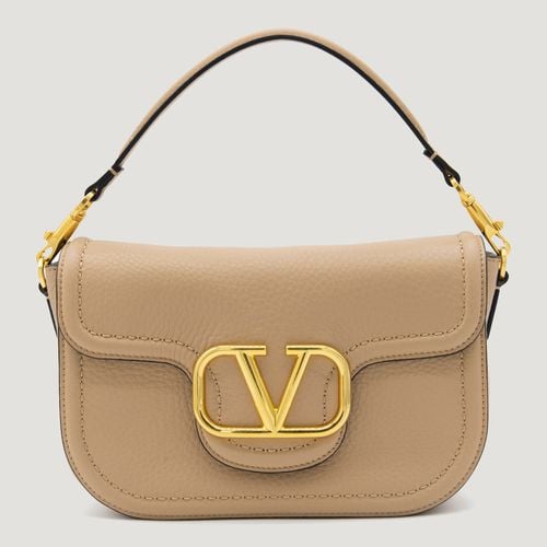 Rose Leather Alltime Shoulder Bag - Valentino Garavani - Modalova