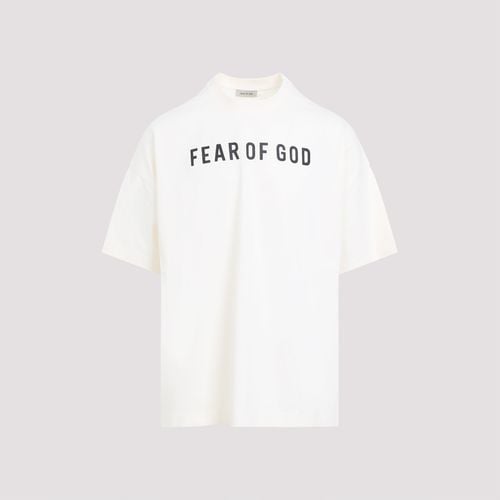 Logo Black Print T-shirt - Fear of God - Modalova