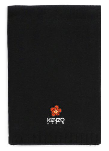 Boke Flower Logo Embroidered Scarf - Kenzo - Modalova