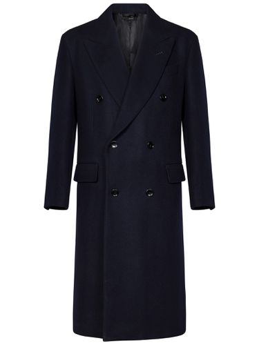 Double-breasted Tailored Coat - Tom Ford - Modalova