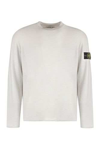 Wool-blend Crew-neck Sweater - Stone Island - Modalova