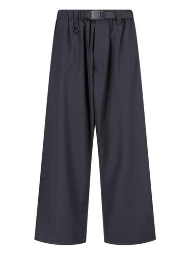 Y-3 Logo-printed Belted Trousers - Y-3 - Modalova