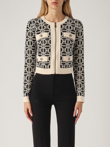 Elisabetta Franchi Viscose Jacket - Elisabetta Franchi - Modalova