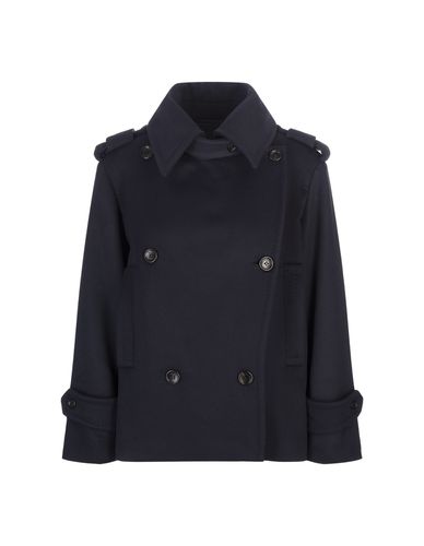 Navy Blue Laveno Short Coat - Max Mara - Modalova