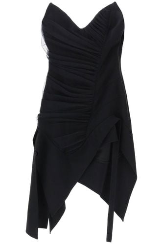 Asymmetric Mini Bustier Dress - Mugler - Modalova