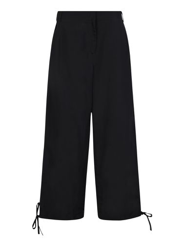 MSGM Black Cargo Trousers - MSGM - Modalova