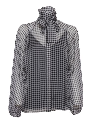 Transparent Checked Shirt - Max Mara Studio - Modalova