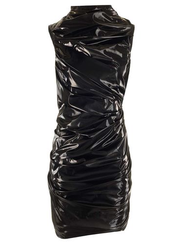 Laminated Stretch Jersey Dress - Alexander McQueen - Modalova