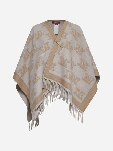 Frine Safety-pin Wool Poncho Studio - Max Mara - Modalova