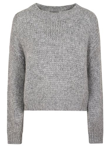 Crewneck Knit Sweater - Roberto Collina - Modalova